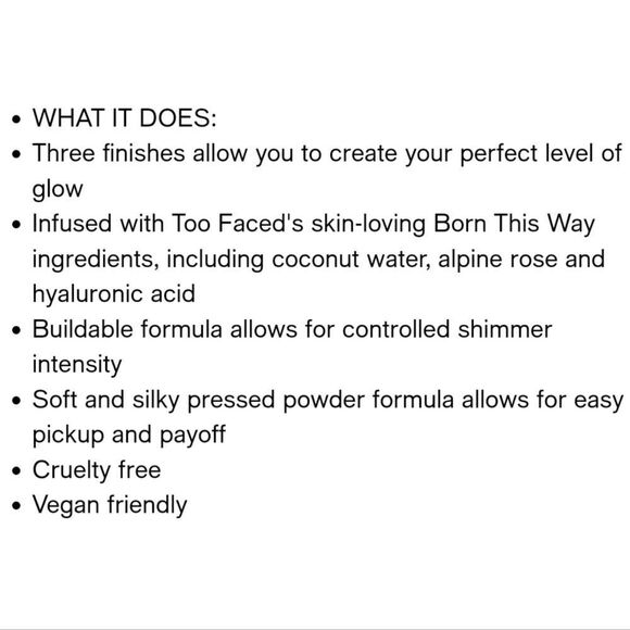 Too Faced Born This Way Highlighting Palette - Picture 8 of 14